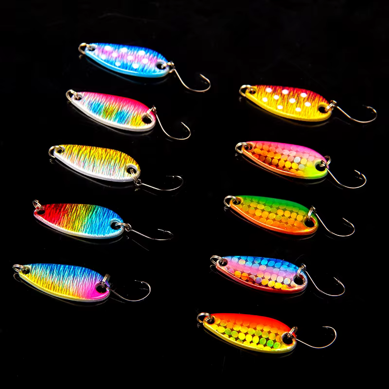 Spinner LETOYO Reflectante Láser – Señuelo para Trucha - imagen 5