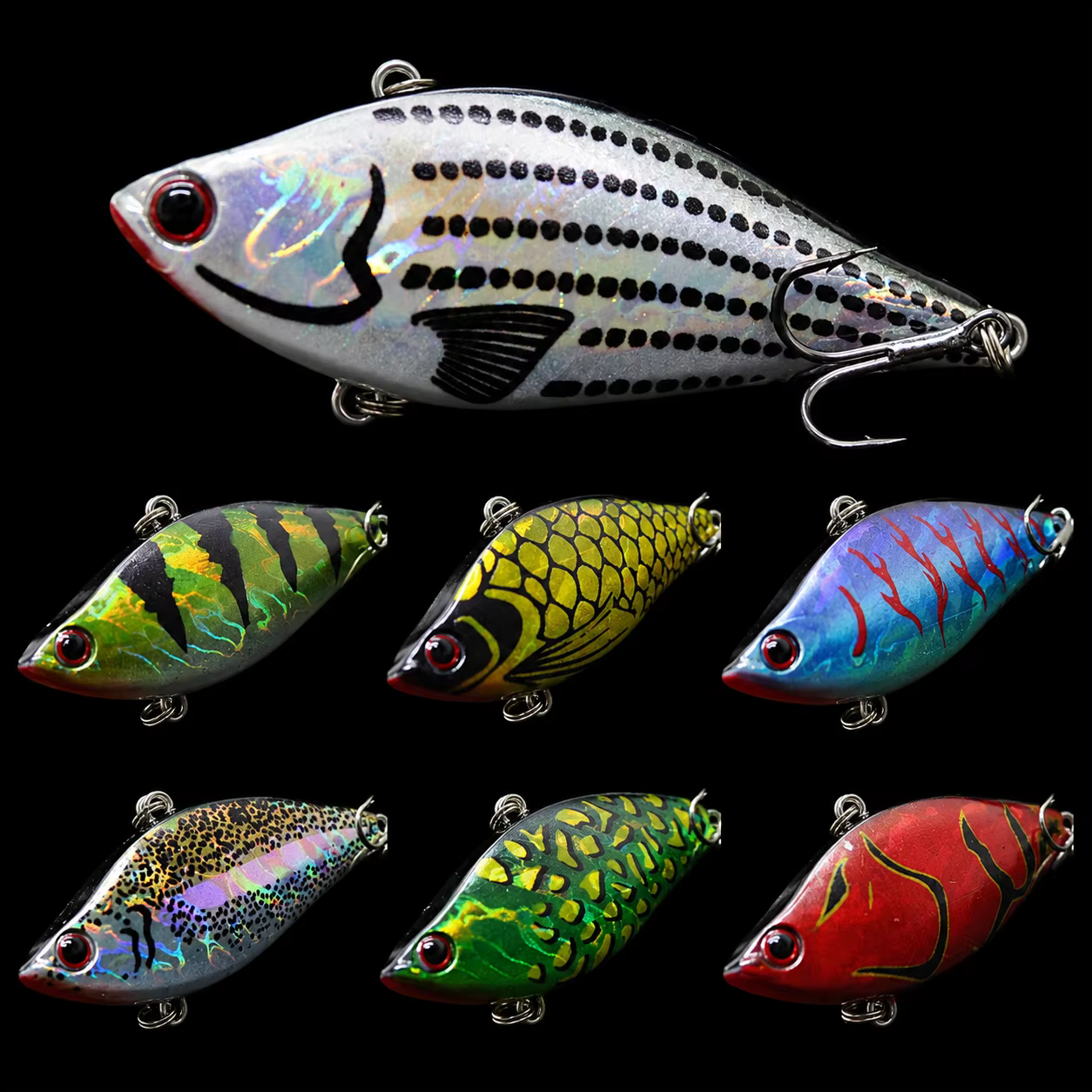 WLure L697 – Señuelo sin labios 6cm hundimiento vivo en agua - imagen 4