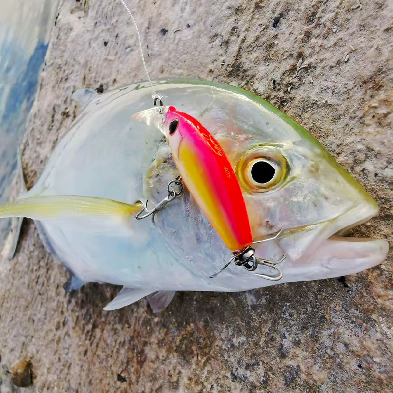 Tsurinoya SENTRY Jerkbait 40mm – Señuelo duro para Lucio - imagen 5