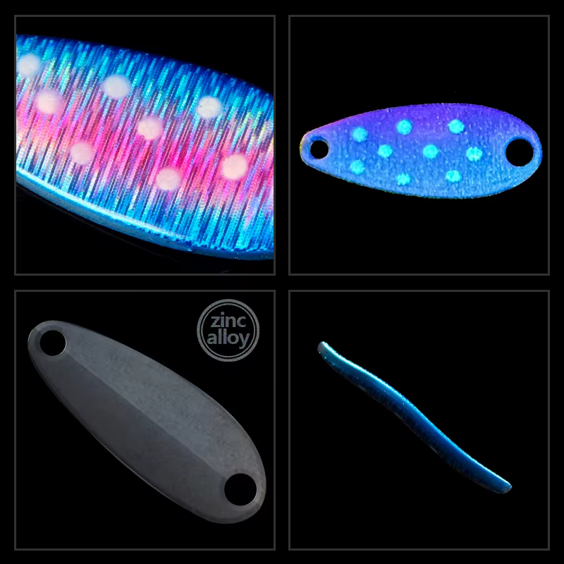 Spinner LETOYO Reflectante Láser – Señuelo para Trucha - imagen 3