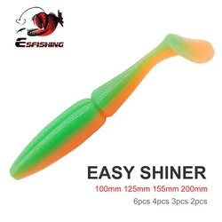ESFISHING Softbait Lucio 125mm – Señuelo blando brillo