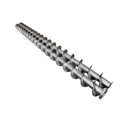 Tornillo helicoidal personalizado para alimentador industrial