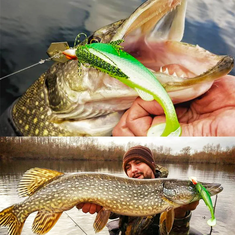 Chatterbait Tsurinoya 11g-14g – Señuelo vibratorio para lubina - imagen 5