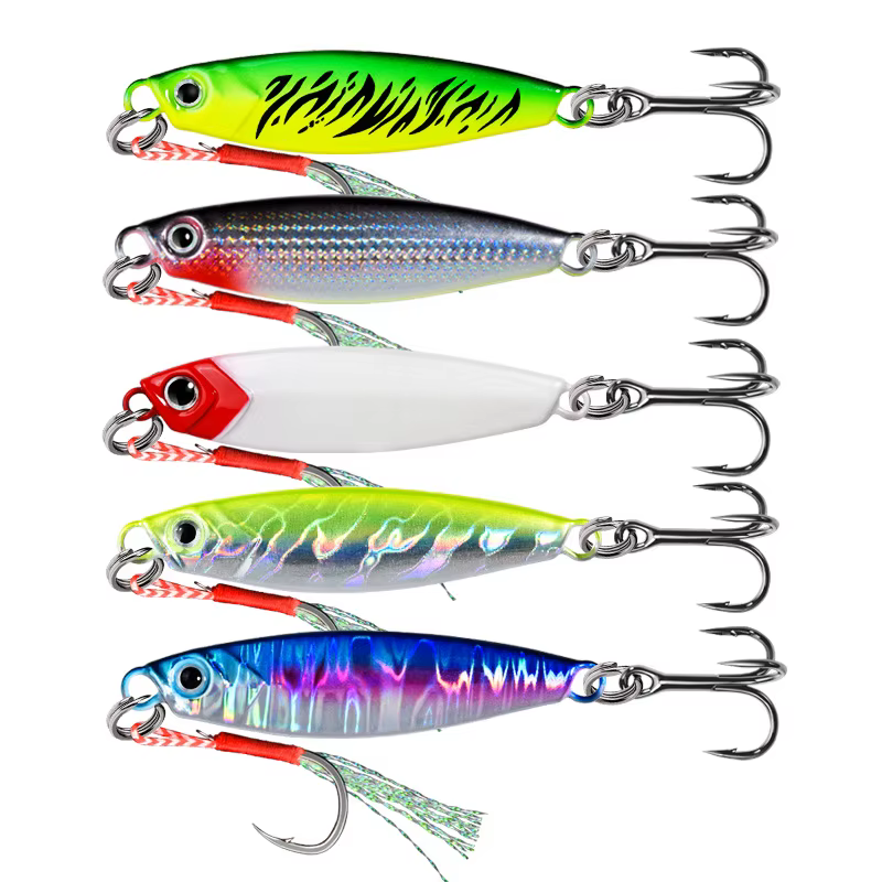 Cuchara de metal para jigging lubina – Señuelo fundido efectivo - imagen 5