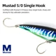 Mustad LETOYO Twitchbait señuelo lápiz hundimiento rápido para atún - imagen 2