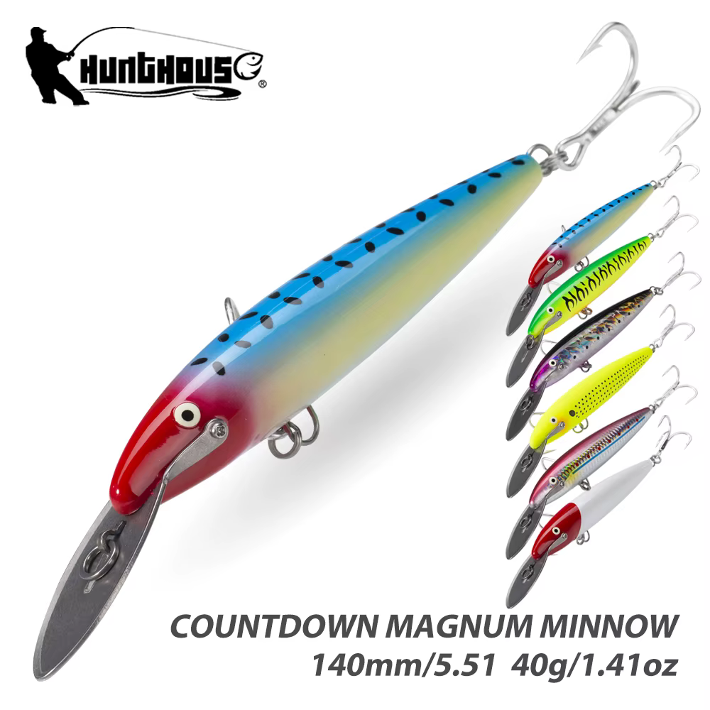 Hunthouse Magnum Señuelo de Curricán – Cebo Hundimiento para Atún Azul - imagen 3