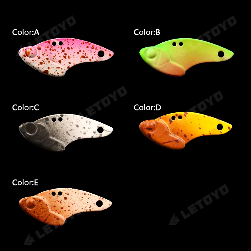 Señuelo Metálico LETOYO – Micro Vib para Pesca de Trucha en Área - imagen 2