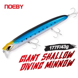 Noeby Jerkbait 177mm – Señuelo flotante superficie 43g