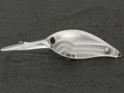 wLure Crankbait sin pintar de buceo profundo resistente para mar