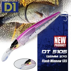 Señuelo Suspending Minnow D1 – Peso deslizante para lubina y lucio