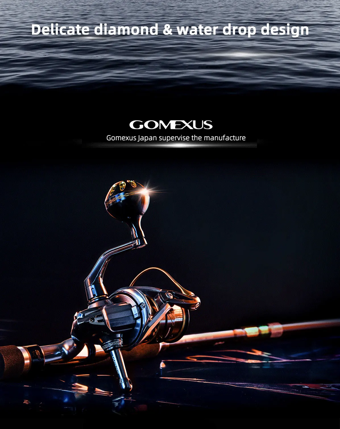 Perilla Gomexus con acabado anodizado