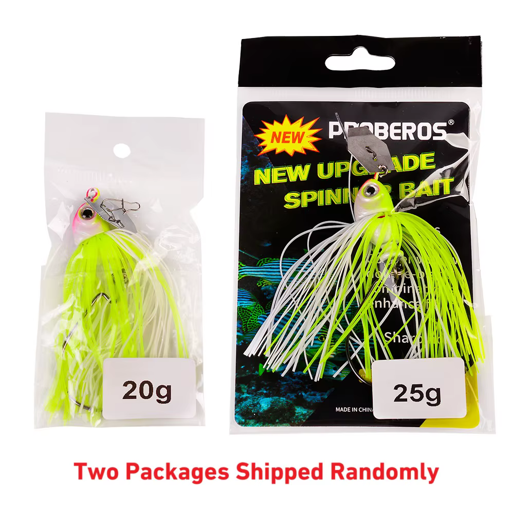 Spinnerbait con paletas para Black Bass y Lucio - imagen 3