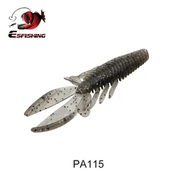 ESFISHING Craw 100mm - Señuelo vinilo para carpa de alto rendimiento