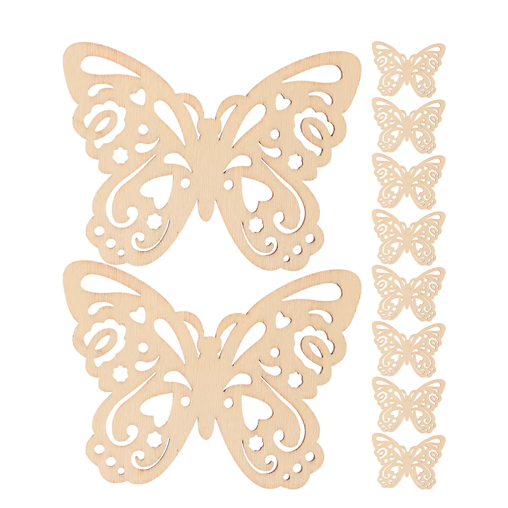 Chips de Madera Navideños Artesanales para Scrapbooking y Manualidades - imagen 5