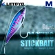 Mustad LETOYO Twitchbait señuelo lápiz hundimiento rápido para atún