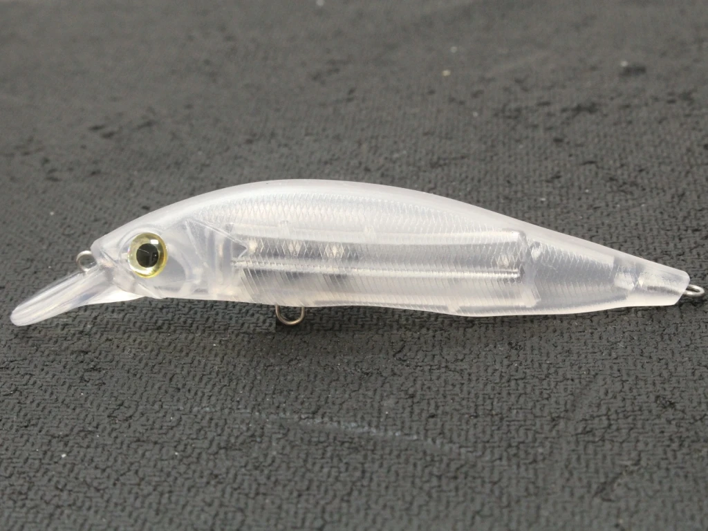 Señuelo minnow wLure 9 cm en perfil