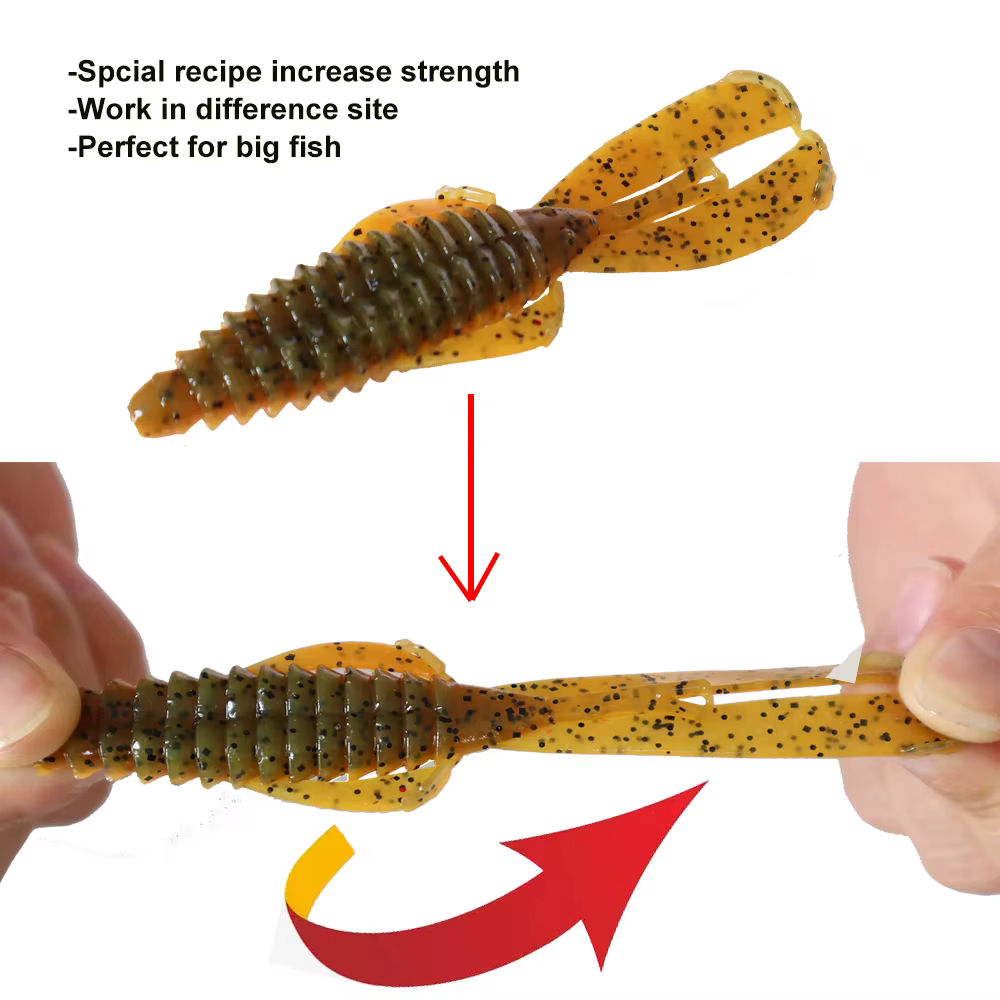 Vinilo ESFISHING Rage Bug Craw para lubina - imagen 5