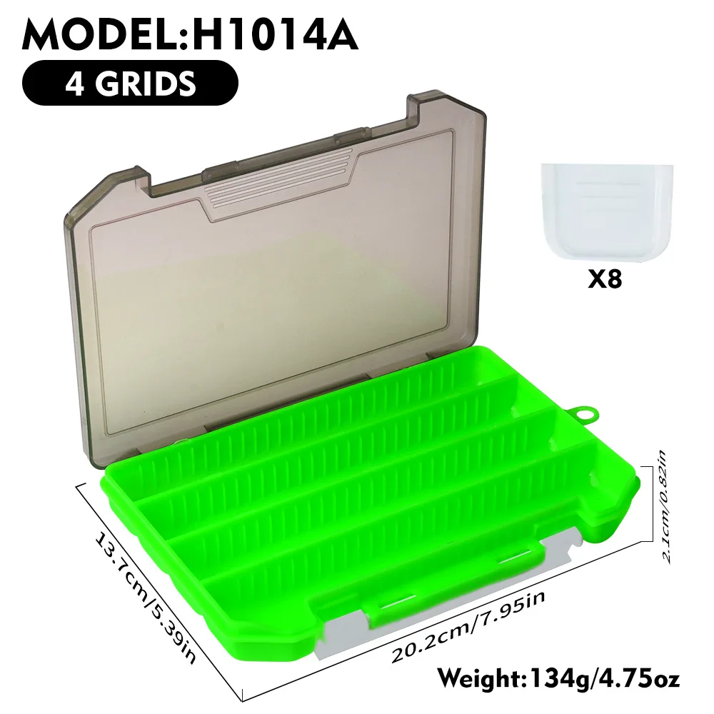 Caja de Pesca con Compartimentos – Almacenaje para Señuelos y Equipos - imagen 4