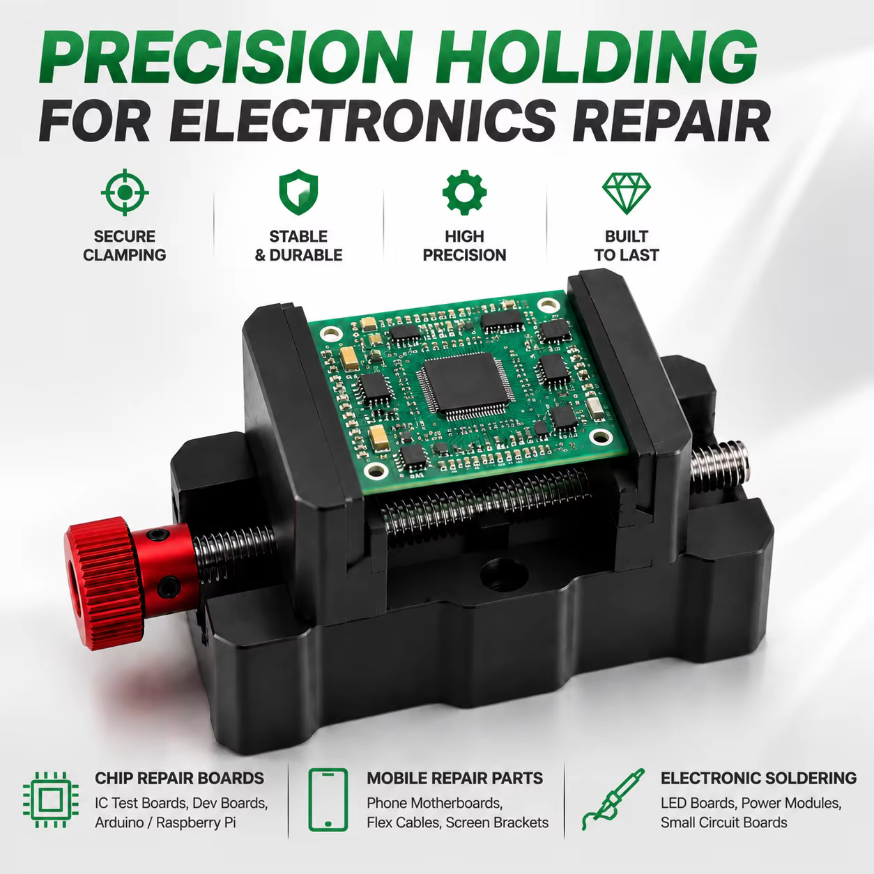 Soporte Ajustable PCB para Reparación Electrónica Profesional - imagen 4