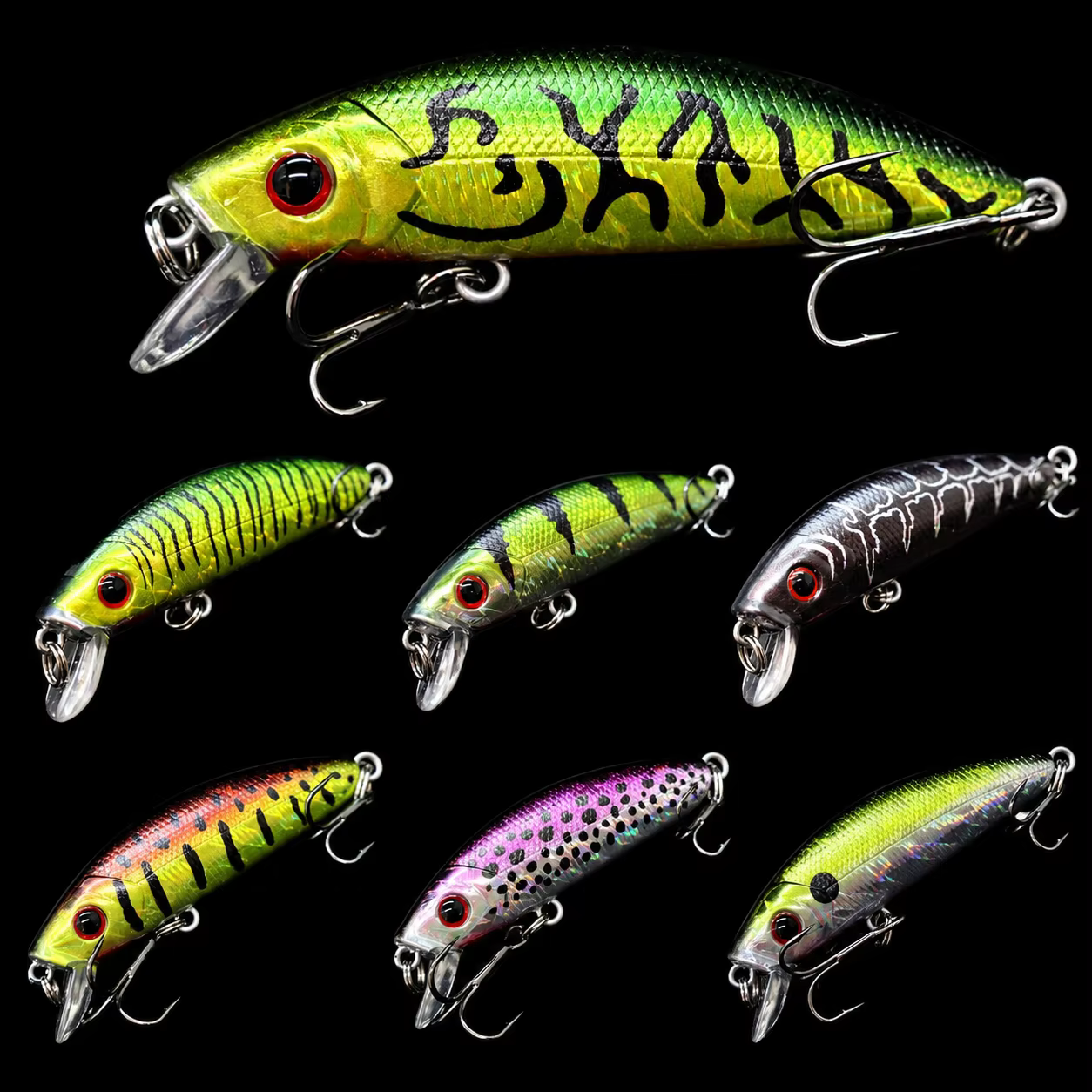 WLure M219 Jerkbait – Minnow 7cm señuelo para carpa agua dulce - imagen 3