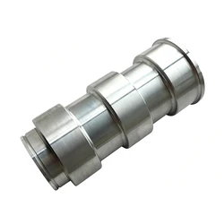Conectores rectos acero inoxidable CNC torneados para aparejos de pesca