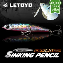 Letoyo Pencil Lápiz - Señuelo hundido 3,5-17g para rockfishing