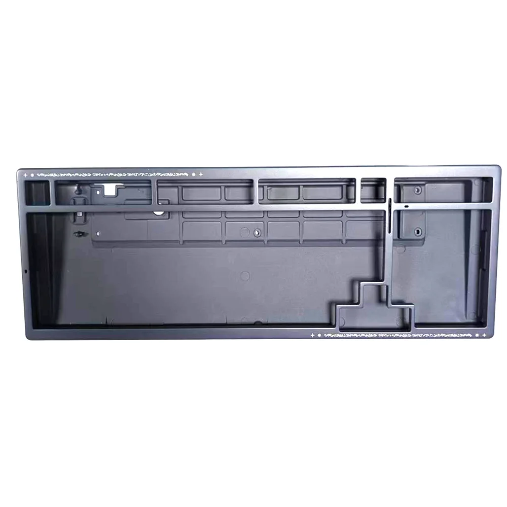 Teclado mecánico 3D de aluminio anodizado con mecanizado CNC - imagen 3