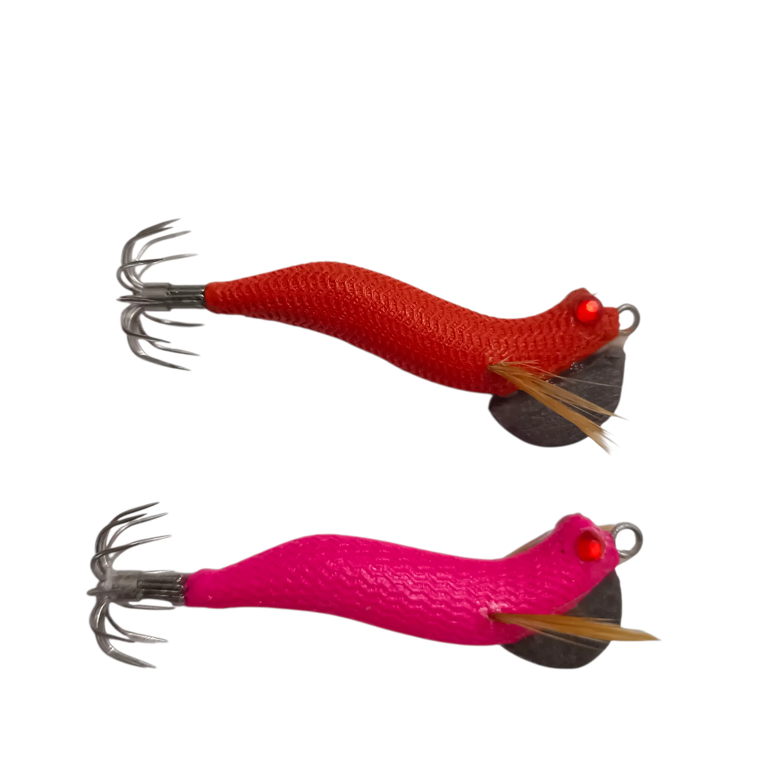 Pez artesano chipiron una corona 4cm 3Gr rosa o naranja