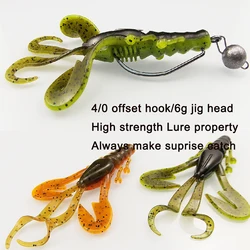 ESFISHING Kicker Bug Cebo silicona Craw – Pesca deportiva