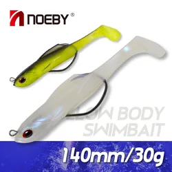Noeby Swimbait cebo blando hundimiento TPR Shad para depredadores