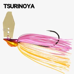 Chatterbait Tsurinoya 11g-14g – Señuelo vibratorio para lubina