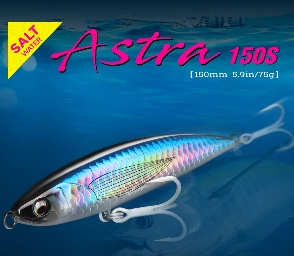 Stickbait TSURINOYA 150S en detalle