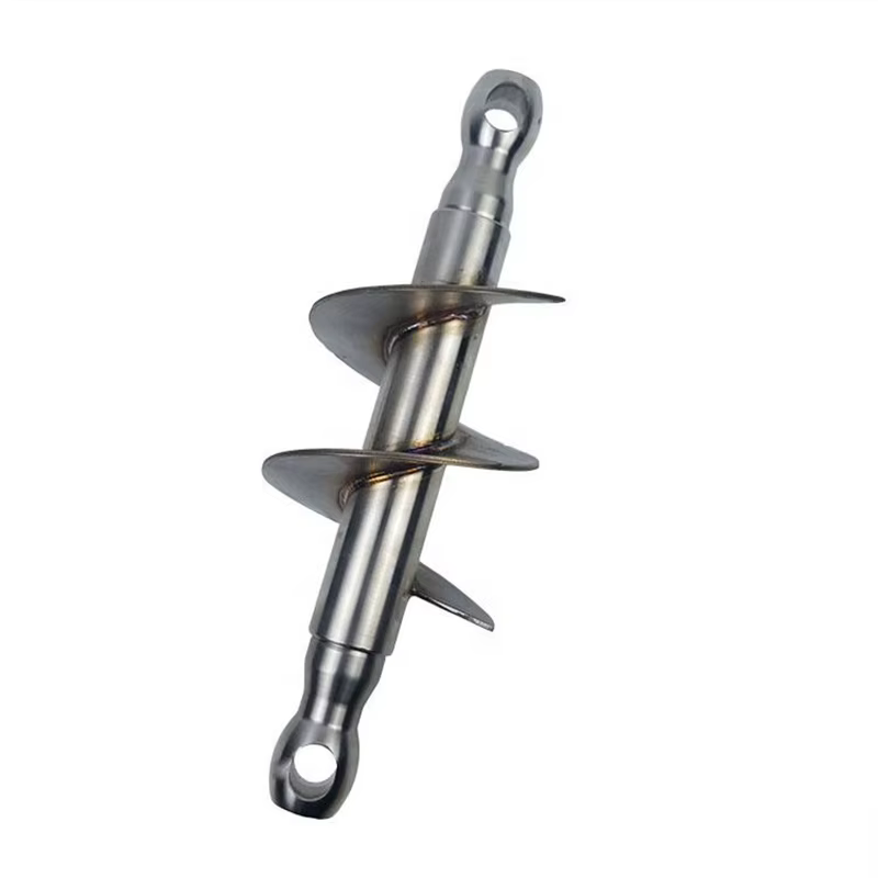 Tornillo helicoidal personalizado para alimentador industrial - imagen 3