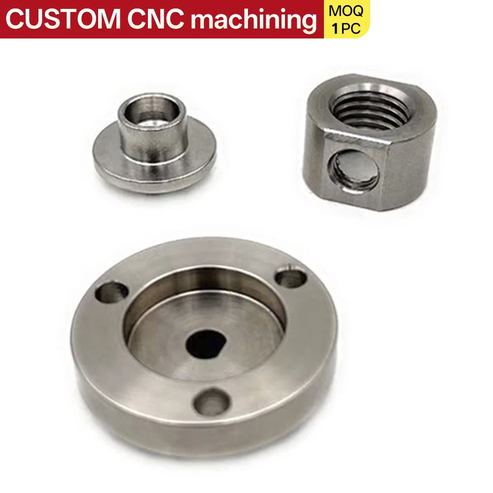 Fresado CNC de precisión para piezas de acero OEM personalizadas