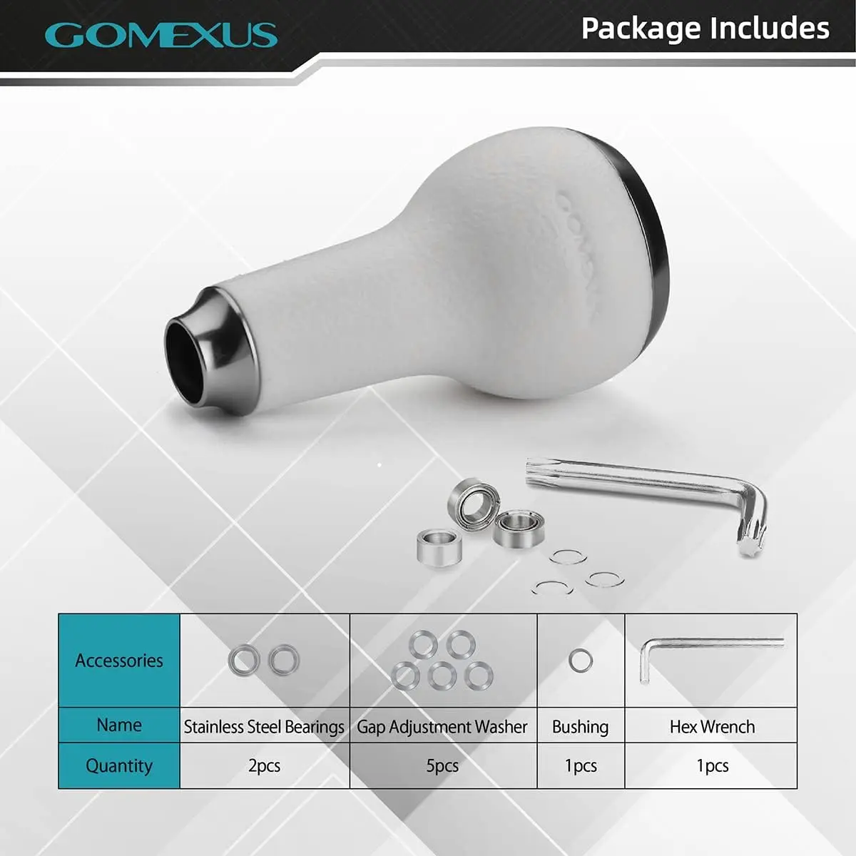 GOMEXUS Perilla de carrete Shimano Stradic Biomaster Daiwa Saltist - imagen 5