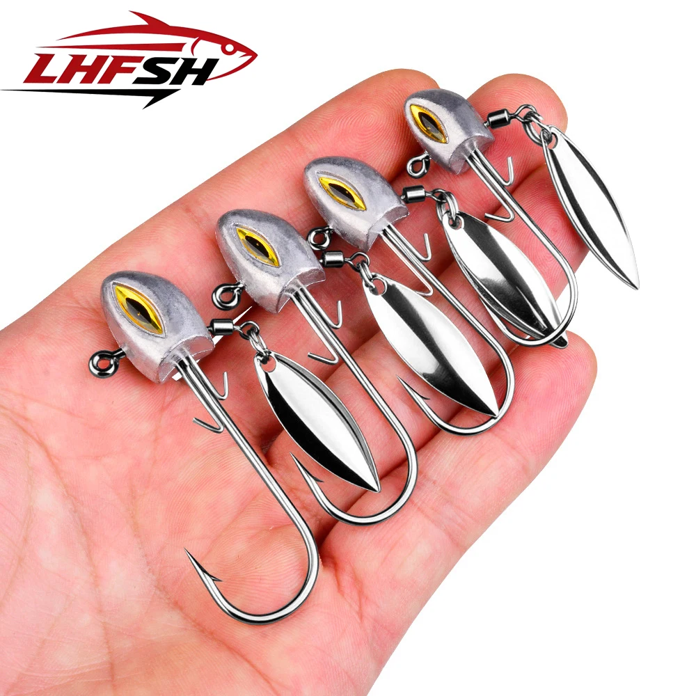 Jig head Underspin con pala giratoria LHFSH para vinilo - imagen 2