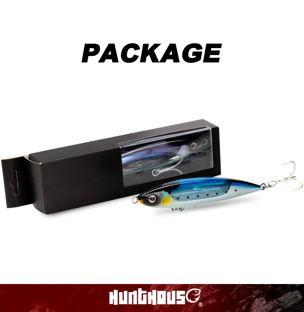 Stickbait Hunthouse 68g reflectante – Para atún y caballa - imagen 3
