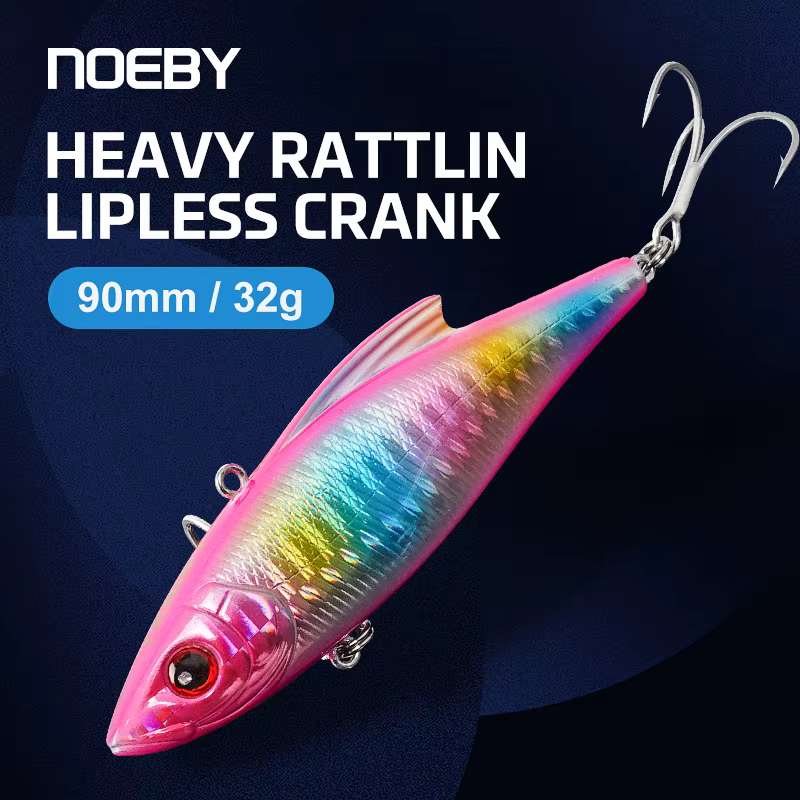 NOEBY Lipless Crankbait 90mm Sonido - Wobbler agua salada