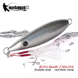 Señuelo Jig Lento Hunthouse para Lubina y Atún en Agua Salada