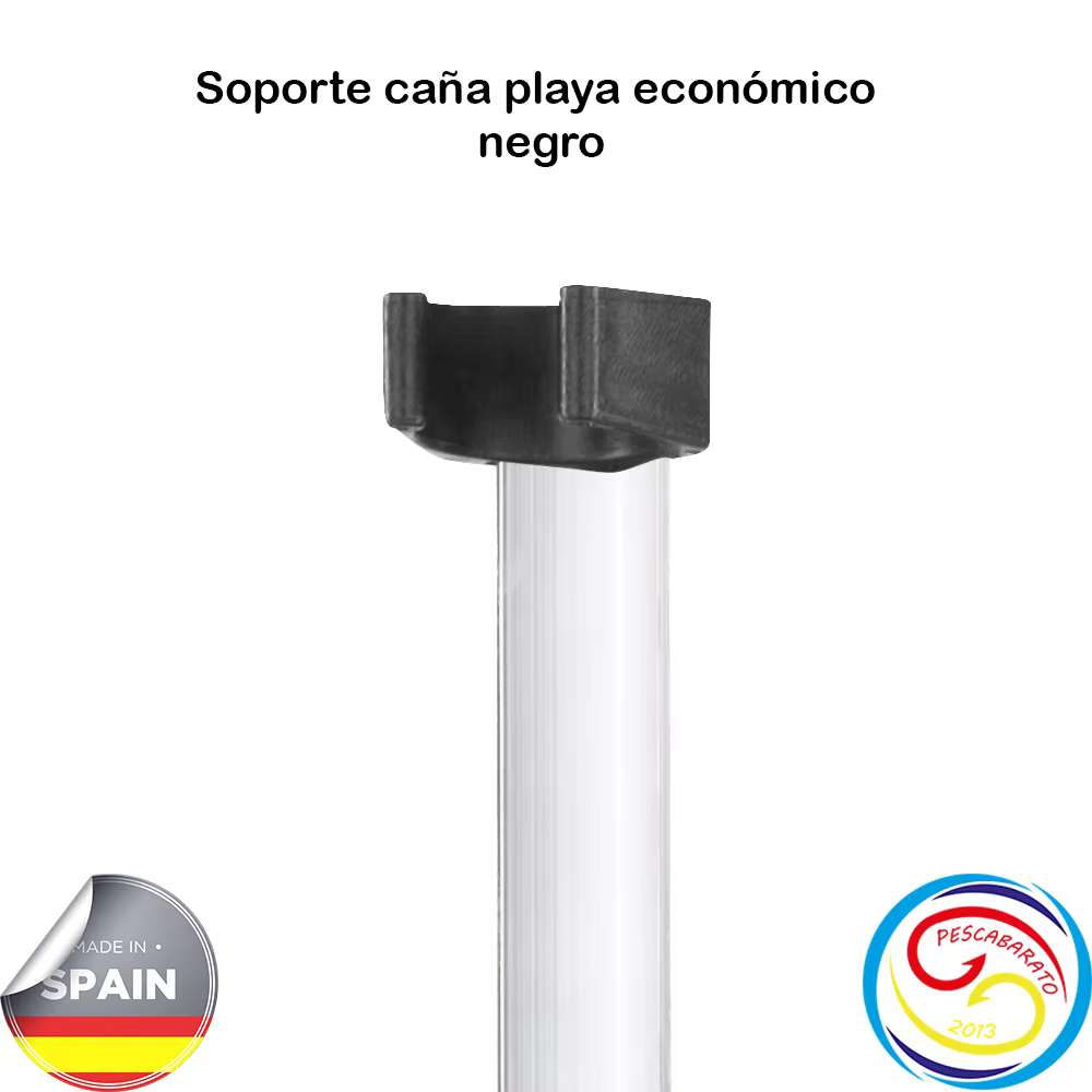 Pescabarato 2013 soporte caña de surfcasting negro, estabilidad - imagen 3