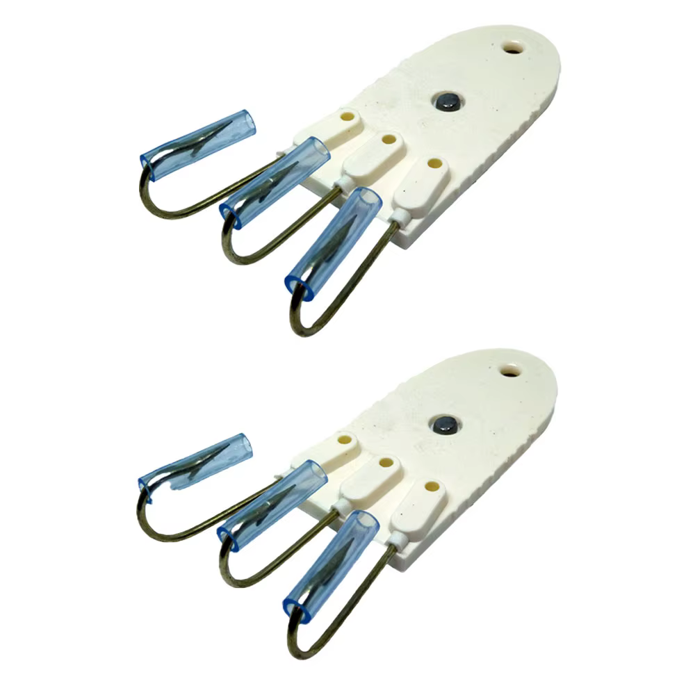 Pulpera lastrada especial pulpos de 3 anzuelos en plástico ABS