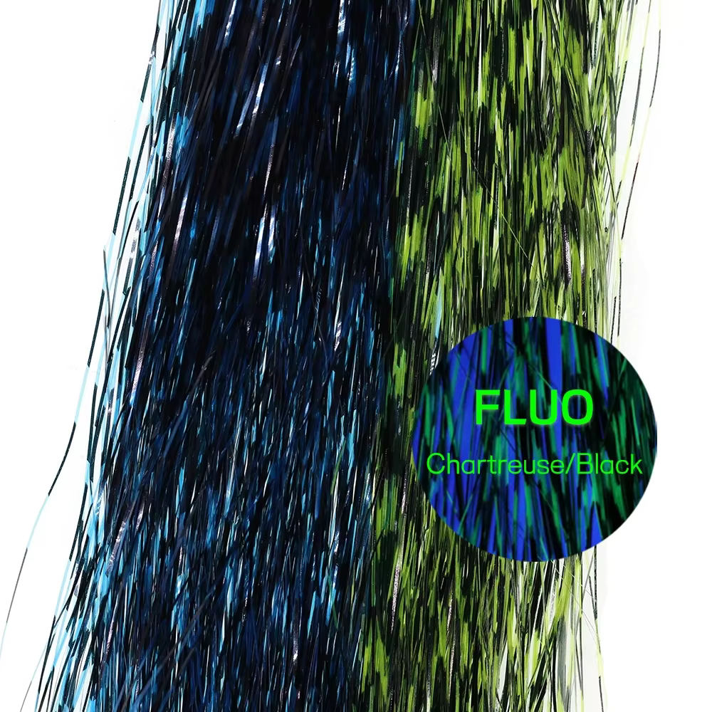 Bimoo Serpentinas pesca – Flashabou, Tinsel, Marabou (2 uds) - imagen 2