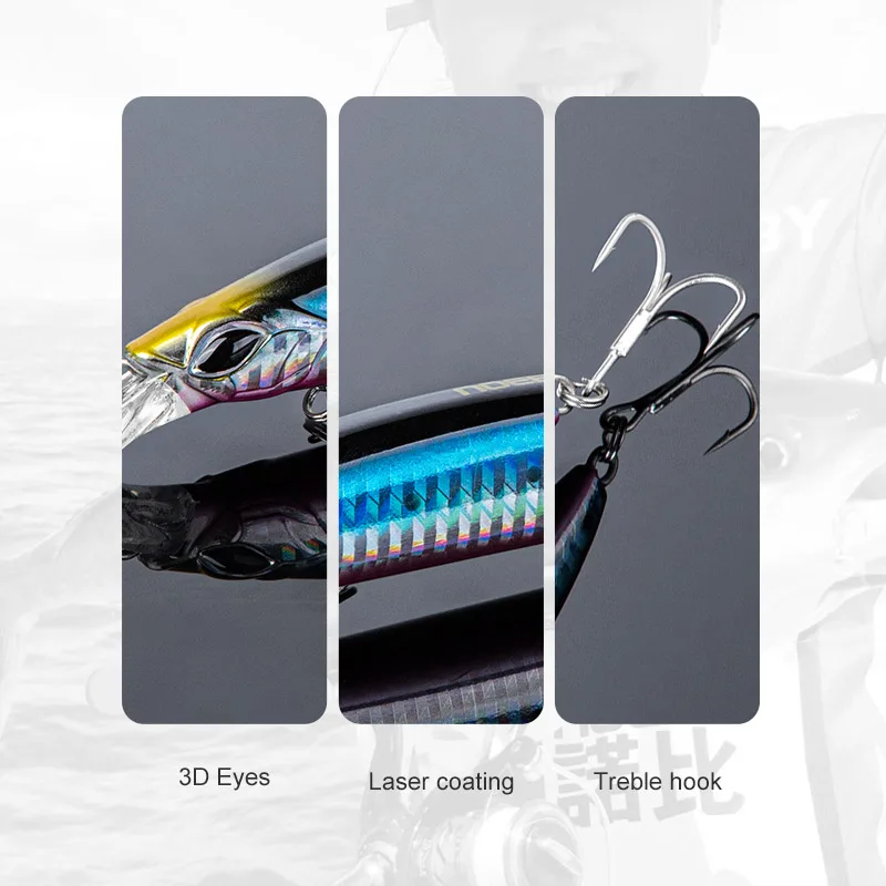 Noeby Jerkbait 130mm – Mar - imagen 5