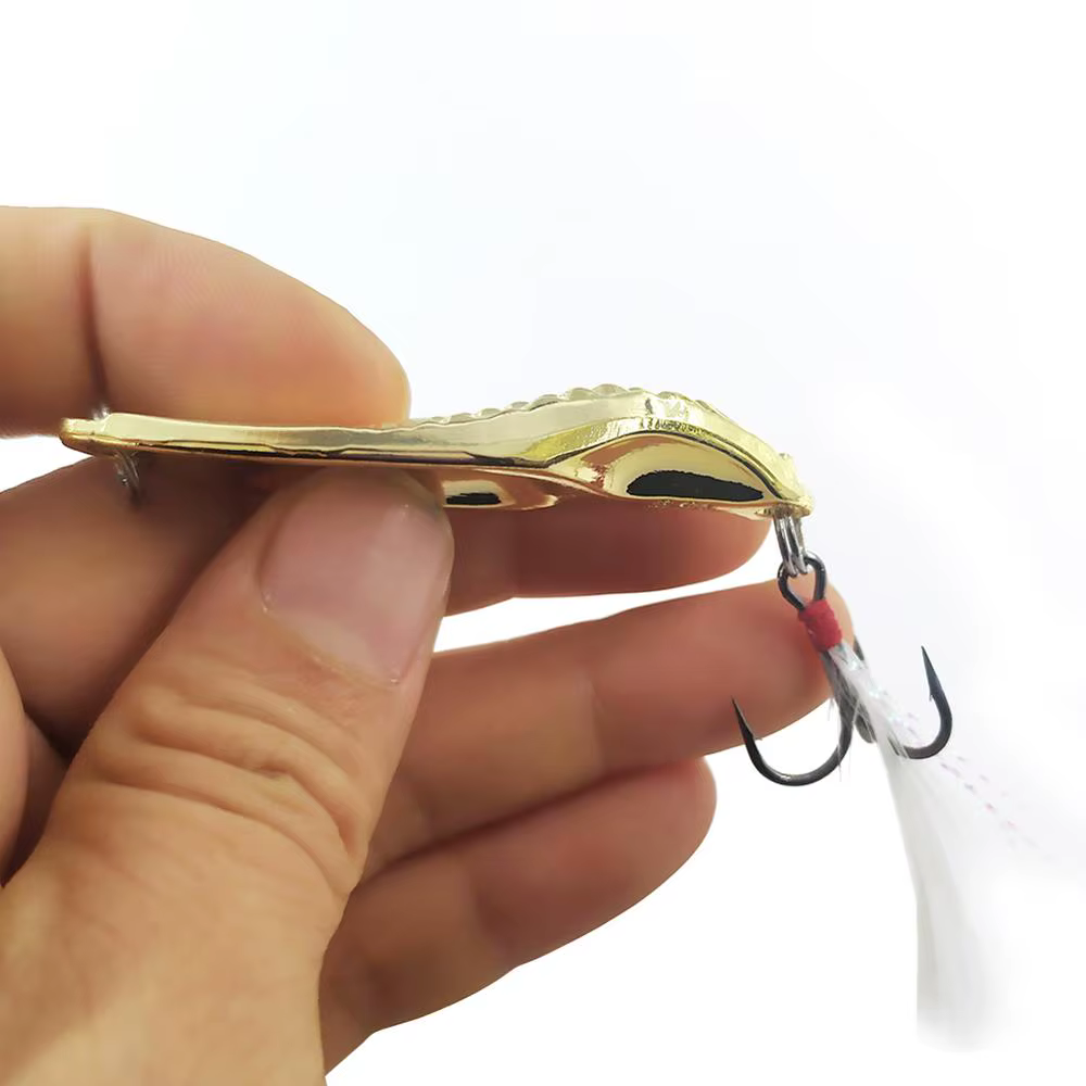 Cucharas Giratorias para Trucha y Lucio – Dorado y Plateado - imagen 4