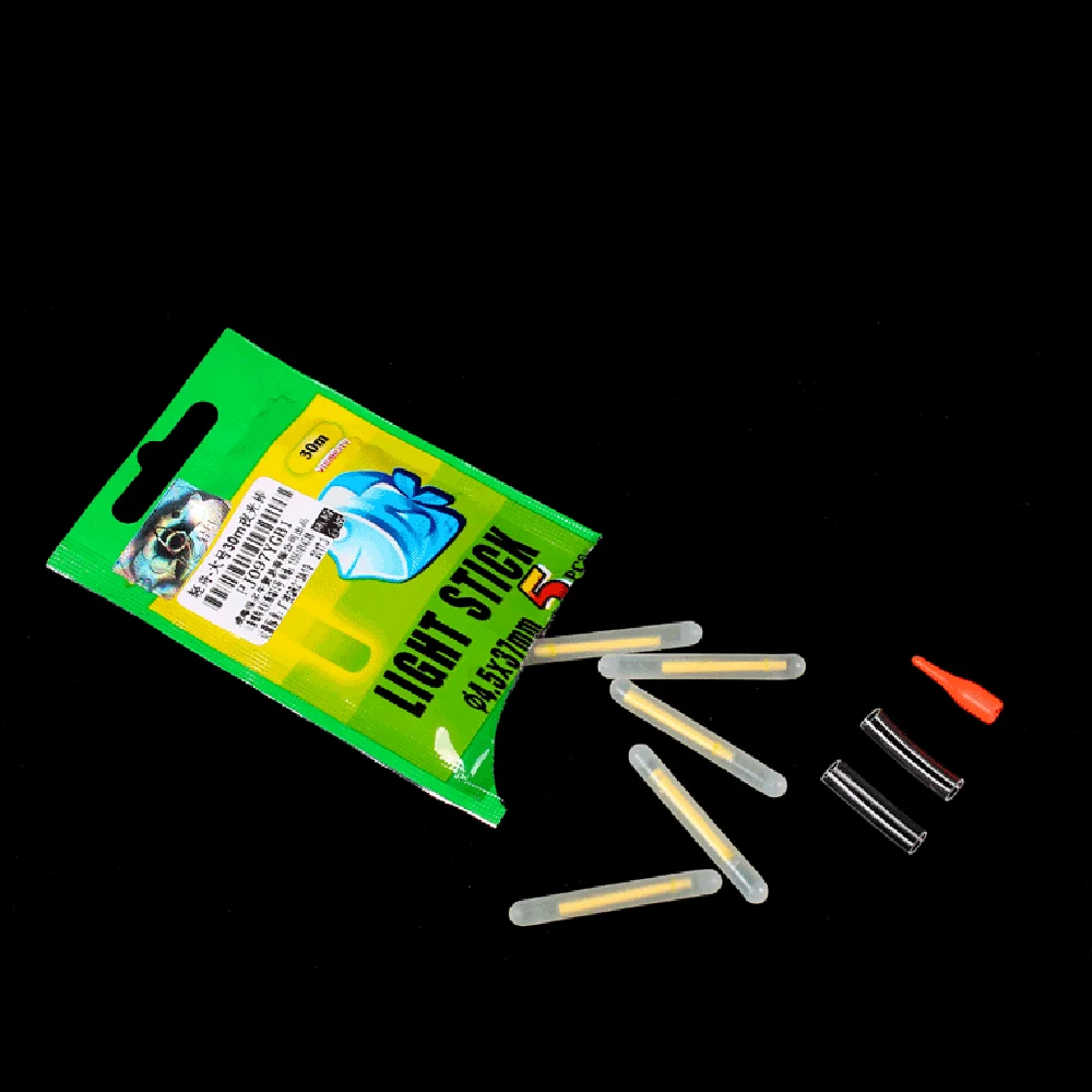 Flotador de pesca luminoso nocturno con varita luminosa química - imagen 5