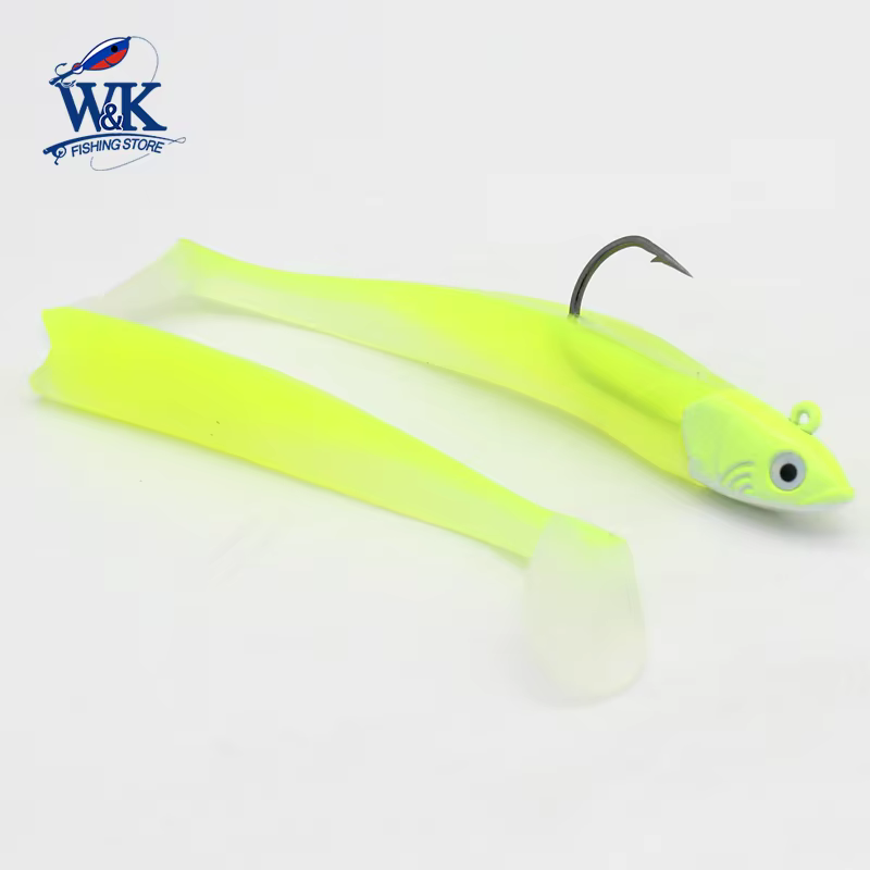 Señuelo suave Jig Head PVC colorido – Kit para pesca en barco - imagen 5