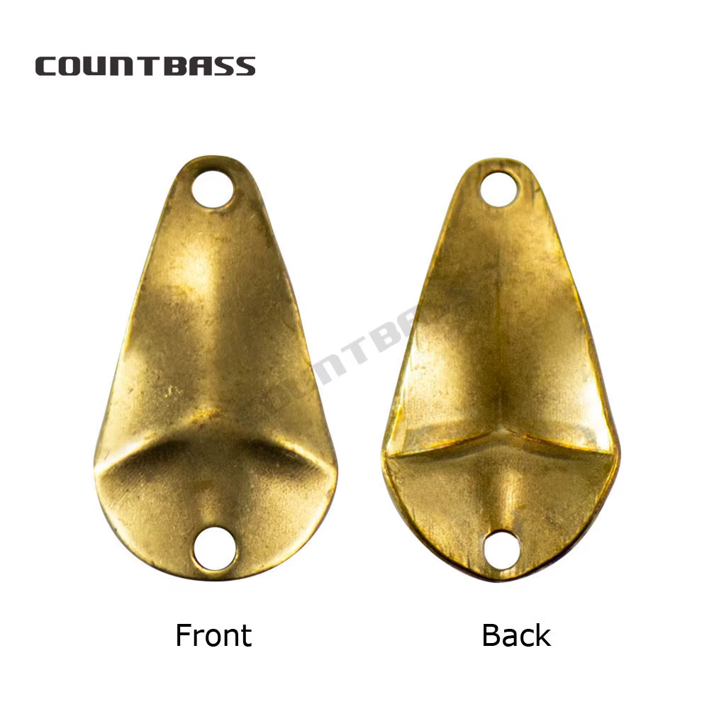 Cucharas COUNTBASS Latón Blanco – Cucharas giratorias para trucha y salmón - imagen 5