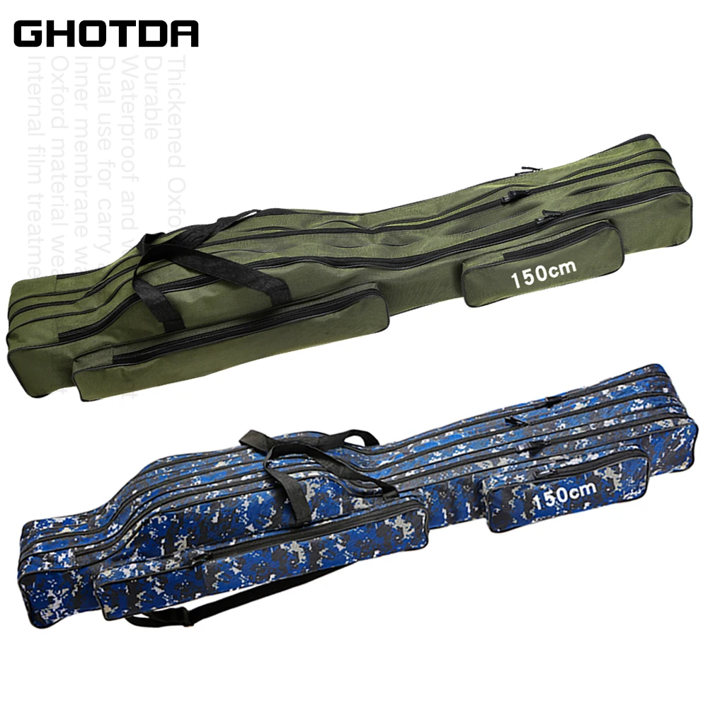 Funda para cañas de pescar – 3 capas – Resistente - imagen 3