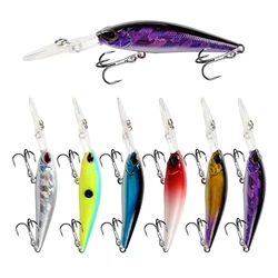Wobblers Crankbait flotante duro 9cm nadador realista eficaz para pike