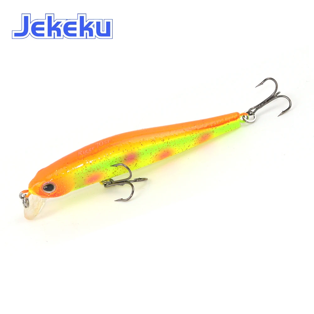 JEKEKU Wobbler magnético pececillo duro para lucio y perca - imagen 3